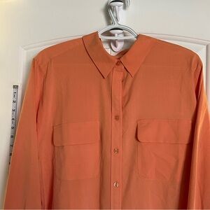 Chico's Vibrant Orange Shirt